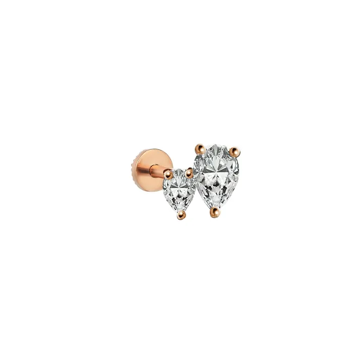 Kismet By Milka Earrings Teardrop Duo Piercing