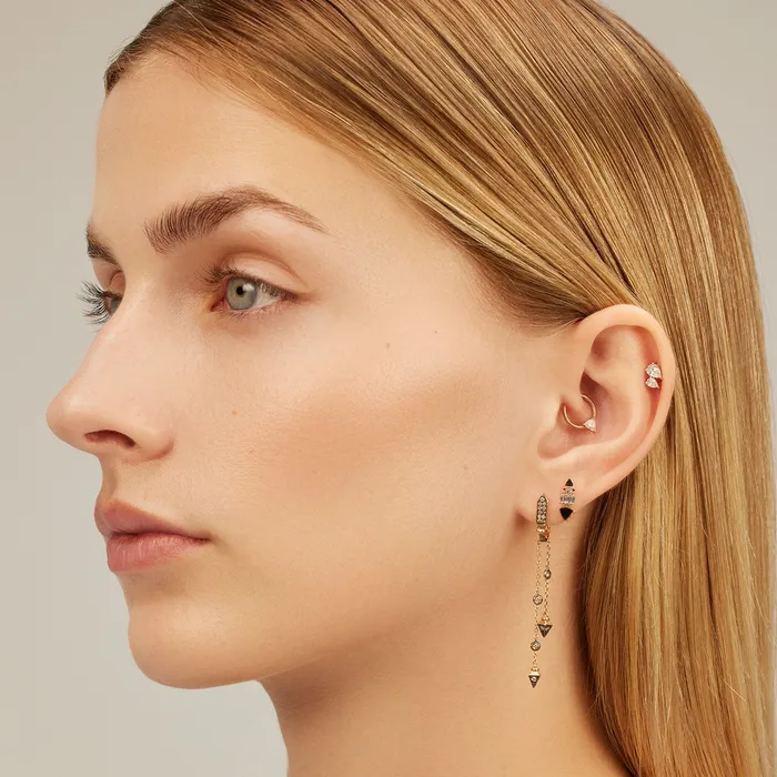 Kismet By Milka Earrings Teardrop Duo Piercing