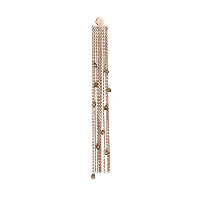 Kismet by Milka2 Necklaces Aleta Tassel Chain Backing