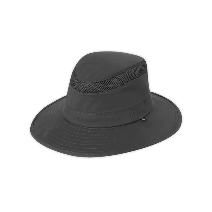 Kooringal Idaho Mens Mid Brim Hat Charcoal TANKSTREAM Rings