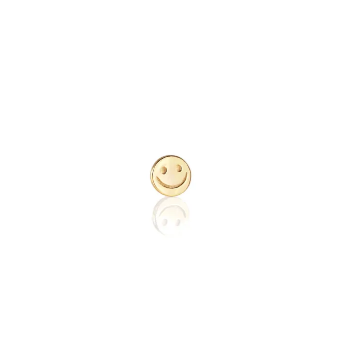 Kris Nations Earrings Single Happy Stud Earring