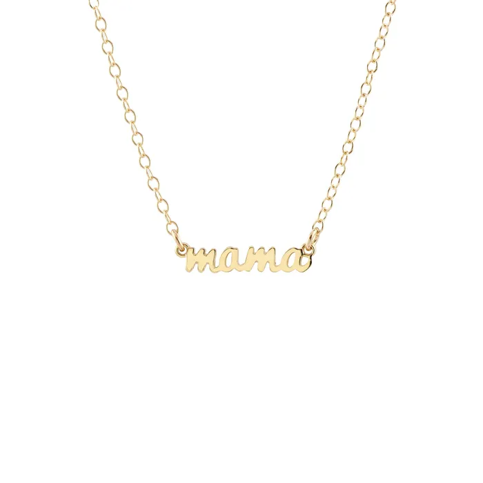 kris nations Necklaces Mama Charm Necklace