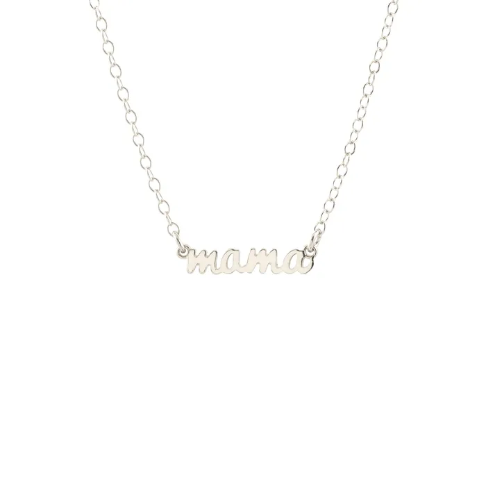 kris nations Necklaces Mama Charm Necklace