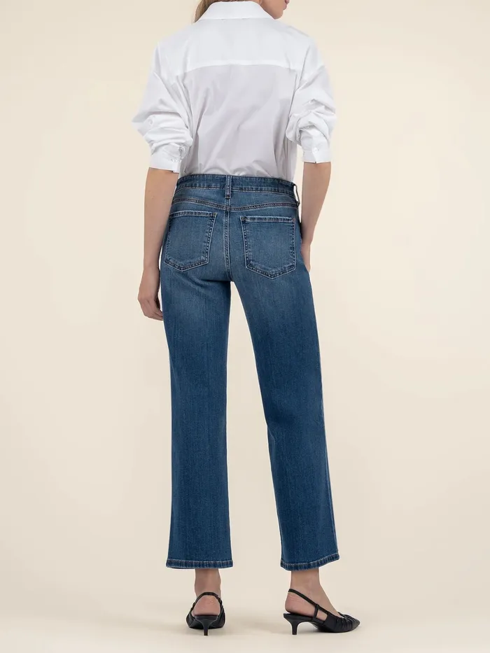 Kut Jeans Charlotte High Rise Wide Leg Kut Jeans Swat Fame Inc Earrings