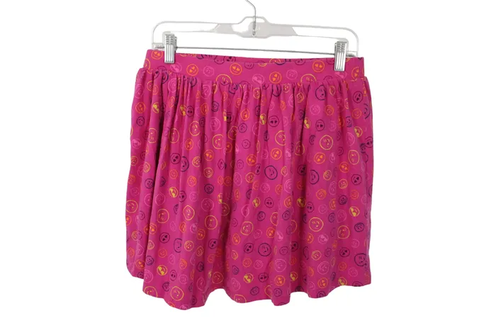 Lands End Earrings Lands End Pink Smiley Skirt Youth XL 16