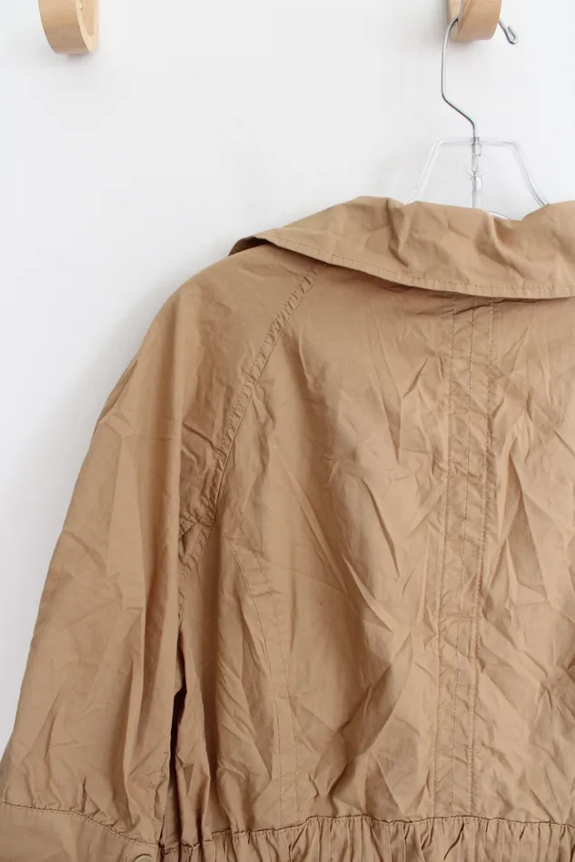Lane Bryant Earrings Lane Bryant Tan Tied Short Sleeved Jacket 20