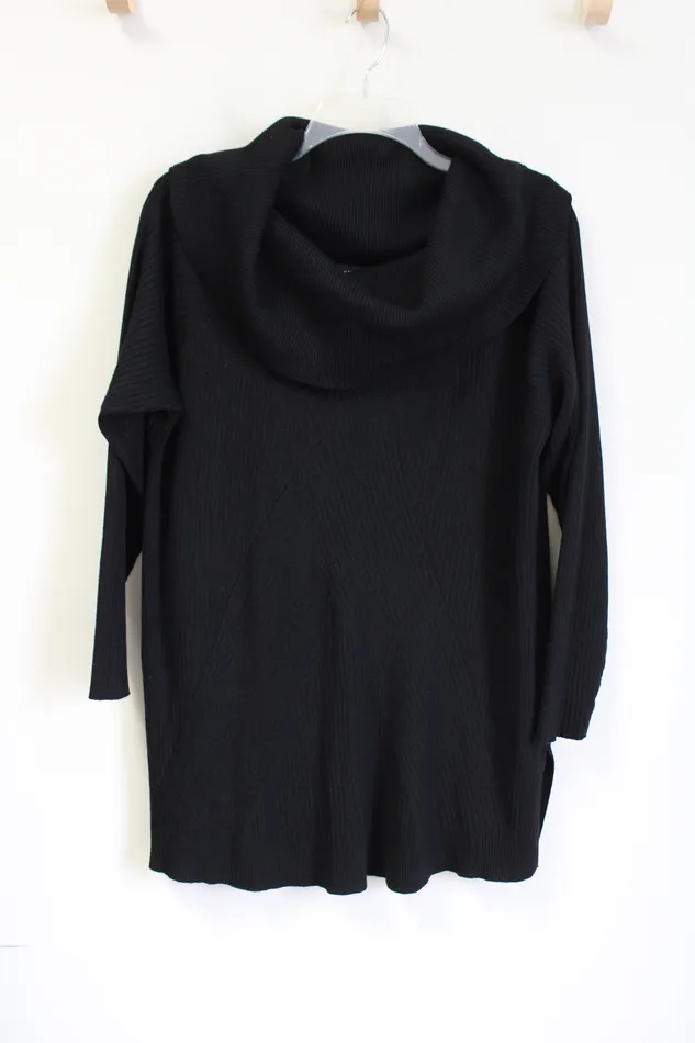 Lane Bryant Rings Lane Bryant Black Rib Sweater 2224