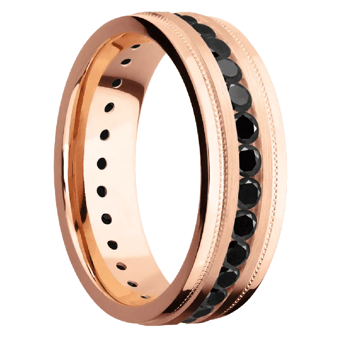 Lashbrook 18K Rose Gold Satin Polish Finish Earrings