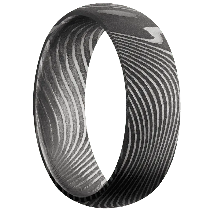Lashbrook Earrings Flattwist Acid Finish