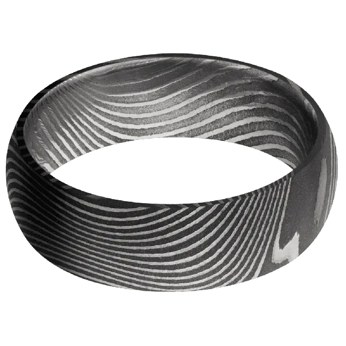 Lashbrook Earrings Flattwist Acid Finish