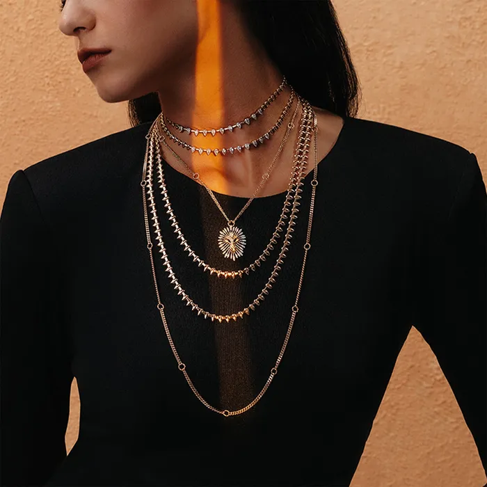 Lion Necklace Kismet by Milka Necklaces