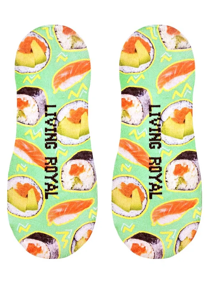 Living Royal Sushi NoShow Liner Socks LIVINGROYAL Earrings