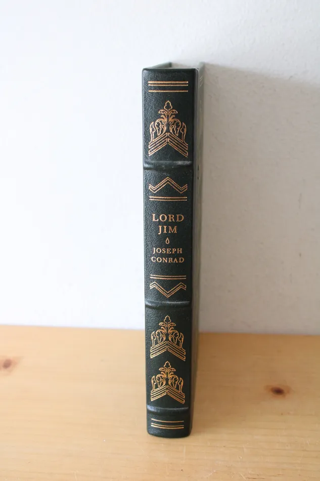 Lord Jim By Joseph Conrad Franklin Library Edition Jubilee Thrift Earrings