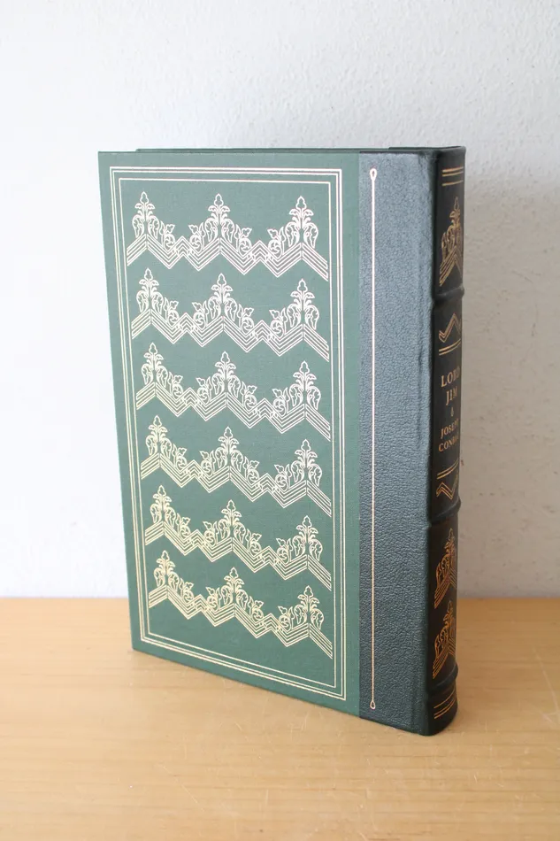 Lord Jim By Joseph Conrad Franklin Library Edition Jubilee Thrift Earrings