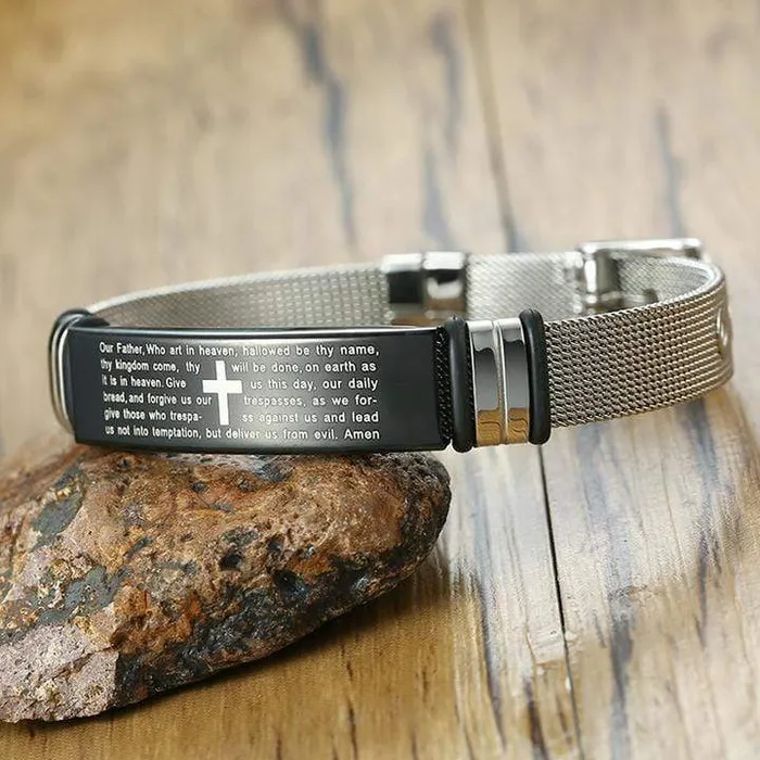 Lords Guidance Bracelets Bible Verse Bracelet br The Lords Prayer