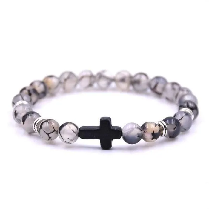 Lords Guidance Cross Bead Bracelet br Hope Bracelets