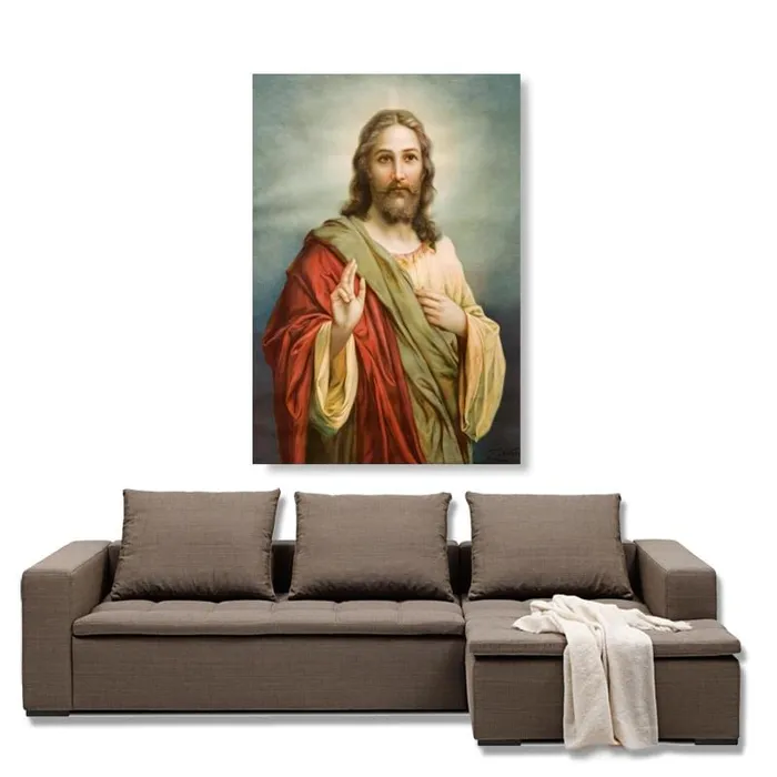Lords Guidance Earrings Christian Canvas Art br Blessing