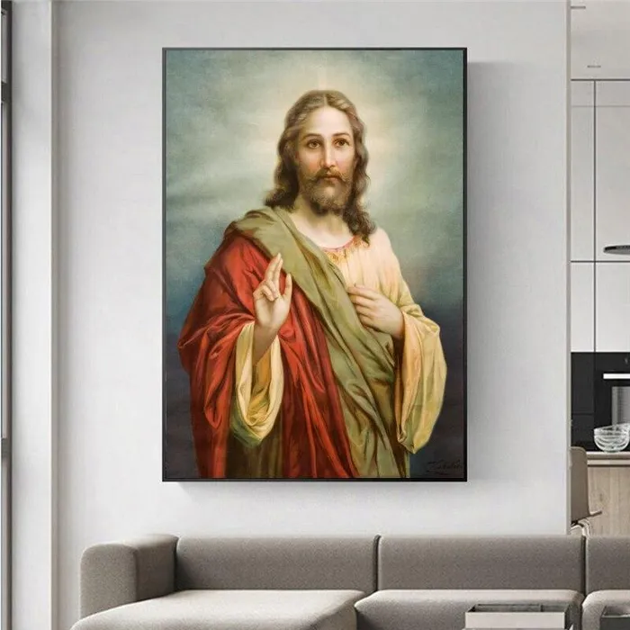 Lords Guidance Earrings Christian Canvas Art br Blessing
