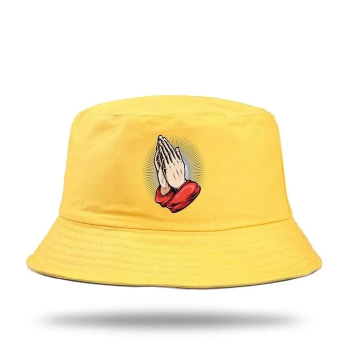 Lords Guidance Earrings Christian Hat br Prayer Hands