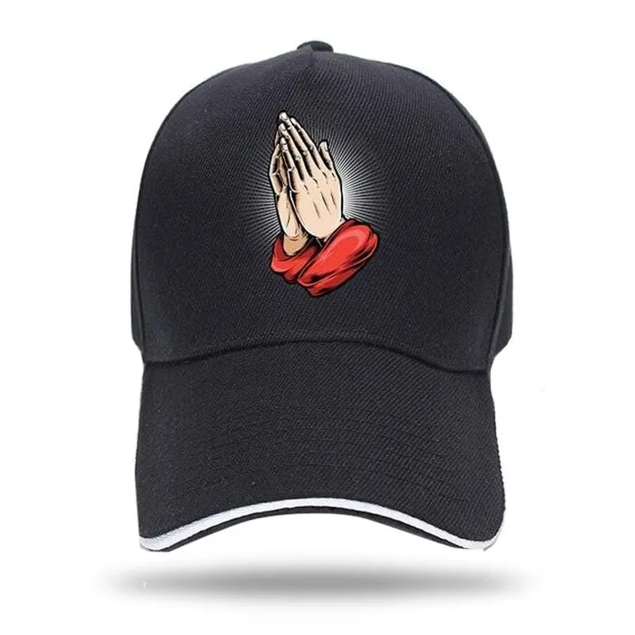 Lords Guidance Earrings Christian Hat br Prayer Hands