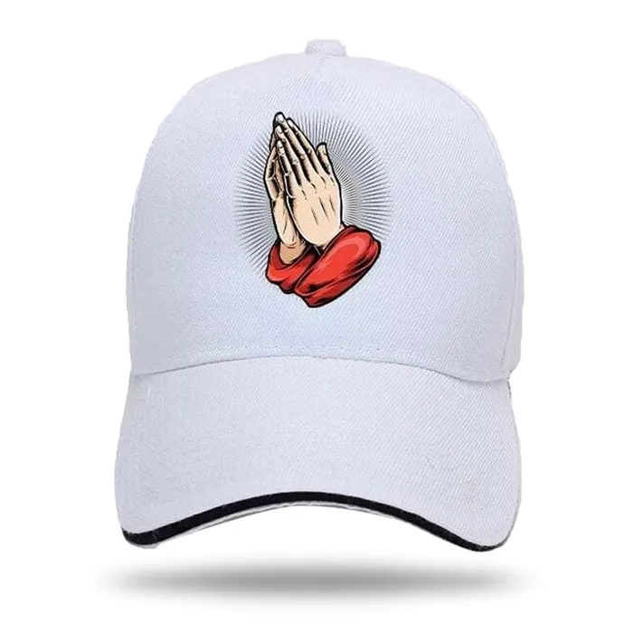 Lords Guidance Earrings Christian Hat br Prayer Hands