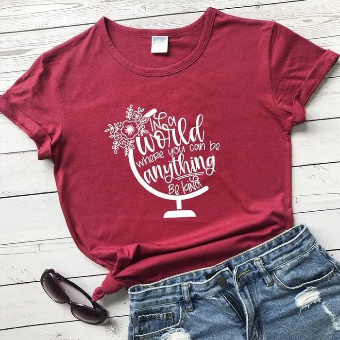 Lords Guidance Necklaces Christian TShirt br Be Anything Be Kind