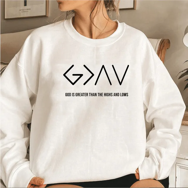 Lords Guidance Necklaces Highs and Lows Sweatshirt