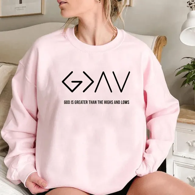 Lords Guidance Necklaces Highs and Lows Sweatshirt