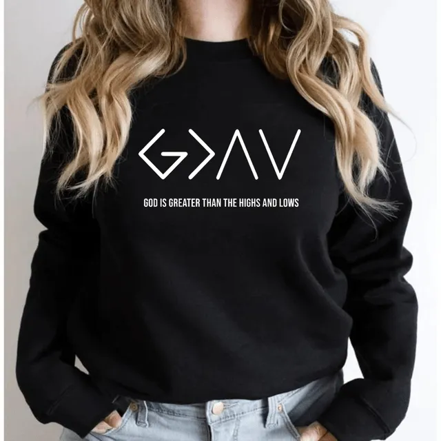 Lords Guidance Necklaces Highs and Lows Sweatshirt