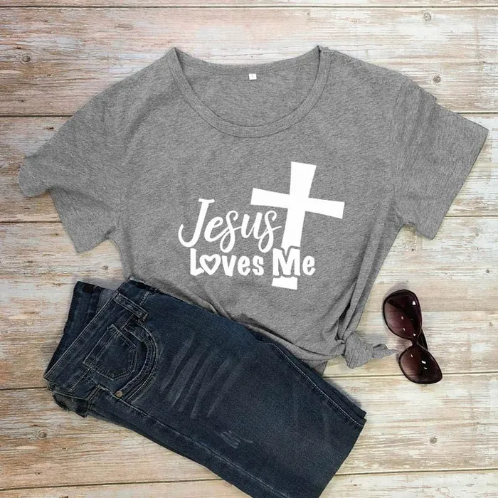 Lords Guidance Rings Christian TShirt br Jesus Loves Me