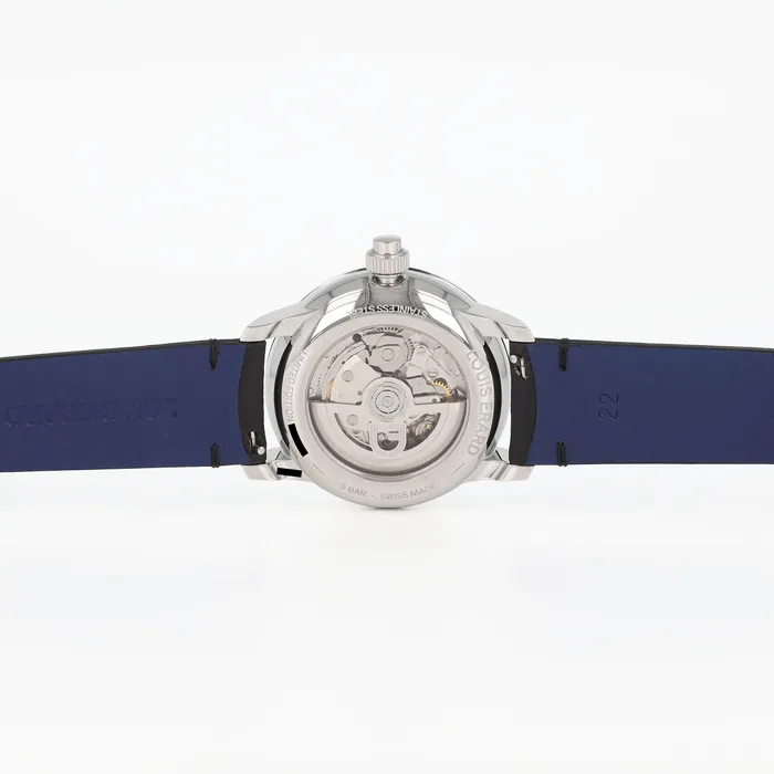 Louis Erard x Massena LAB Le Chronograph Monopoussoir Silver Watch Louis Erard Watches