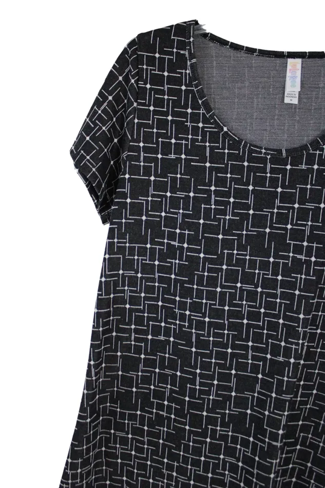 LuLaRoe Black Top M LuLaRoe Rings