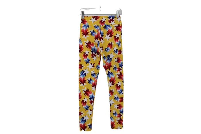 LuLaRoe Earrings LuLaRoe Yellow Leggings Tween