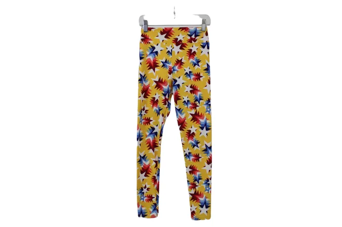 LuLaRoe Earrings LuLaRoe Yellow Leggings Tween