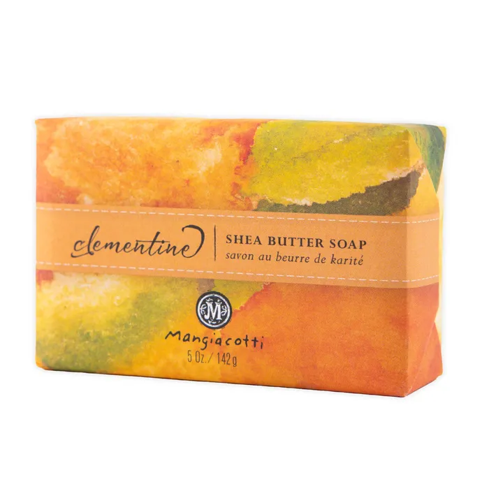 Mangiacotti Clementine Shea Butter Soap 5 oz Bar BOSTONINT Necklaces