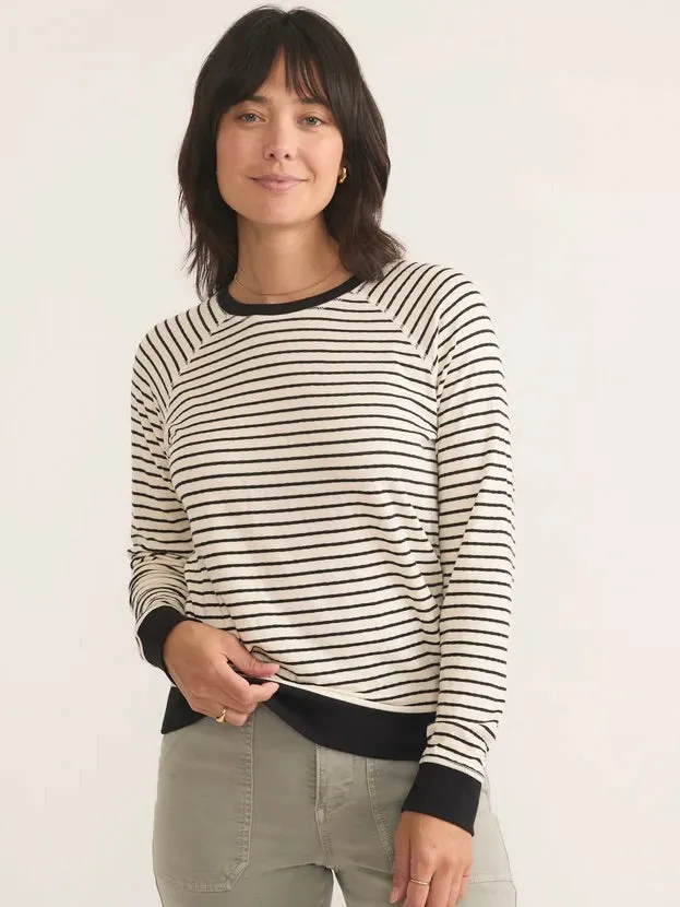 Marine Layer Inc Earrings Raglan Top