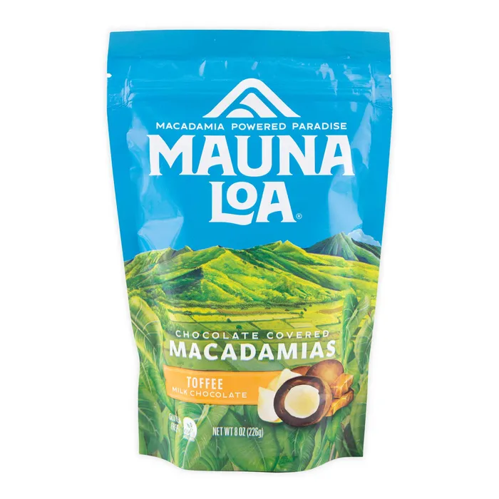 Mauna Loa Milk Chocolate Toffee Macadamia Nuts 8oz HAWAIIANHOST Earrings