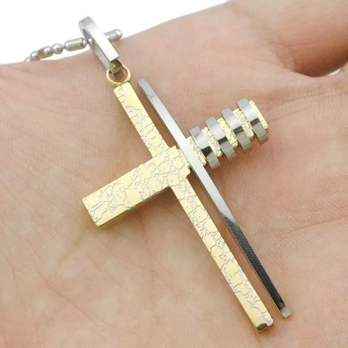 Mens Christian Necklace br Fashion Lords Guidance Necklaces