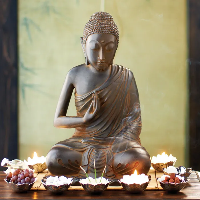 Metta Garden Buddha Statue Wesco Necklaces