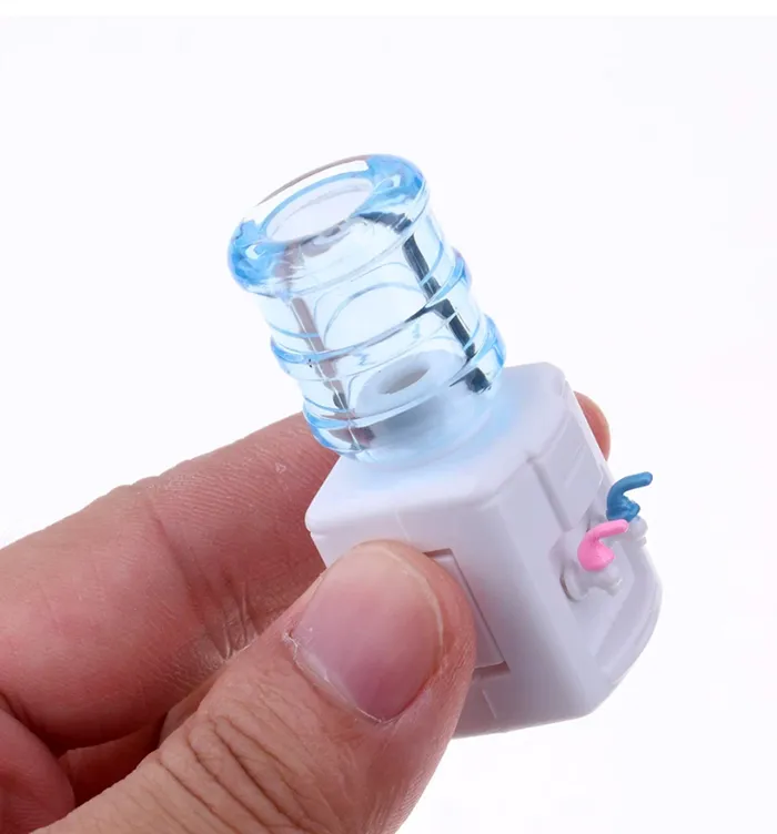 Miniature Water Dispenser with two cups 112 Dollhouse Accessory Miniatures by NC Rings
