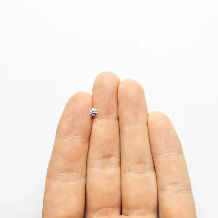 Misfit Diamonds 028ct 428x425x256mm GIA I1 Fancy Purplish Pink Round Brilliant 2416701 Rings