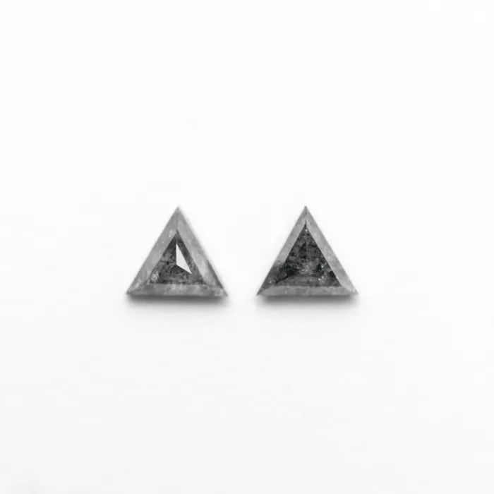 Misfit Diamonds Earrings 030cttw 2pc 358x353x180mm 351x350x189mm Triangle Rosecut Matching Pair 2448501 Misfit Diamonds Earrings 030cttw 2pc 358x353x180mm 351x350x189mm Triangle Rosecut Matching Pair 2448501