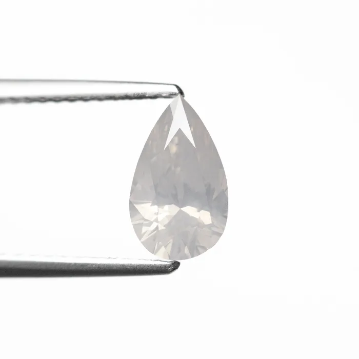 Misfit Diamonds Earrings 102ct 888x525x365mm Fancy Grey Pear Brilliant 2569601