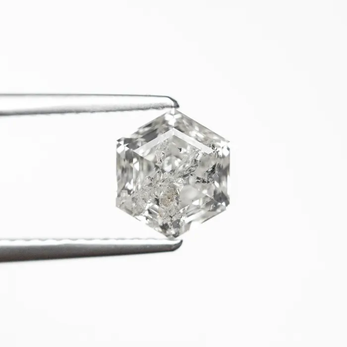 Misfit Diamonds Rings 141ct 734x635x421mm Hexagon Step Cut 2558201