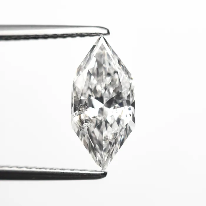 Misfit Diamonds White Brilliant Diamond 158ct Hexagon Rings