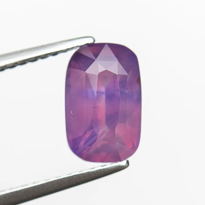 Misfit Gems Earrings Purple Brilliant Sapphire 260ct Cushion