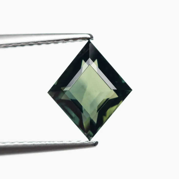 Misfit Gems Rings Blue Step Cut Sapphire 208ct Lozenge