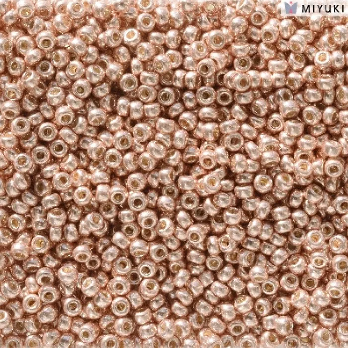 Miyuki Seed Beads 110 Duracoat Galvanized Bright Copper 5103NEW Peppy Beads Earrings