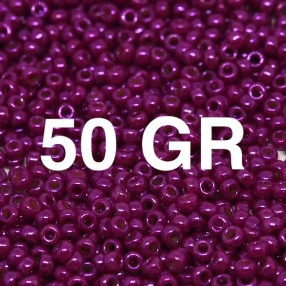 Miyuki Seed Beads 110 Opaque Fuchsia Luster 1465L Peppy Beads Earrings Miyuki Seed Beads 110 Opaque Fuchsia Luster 1465L Peppy Beads Earrings