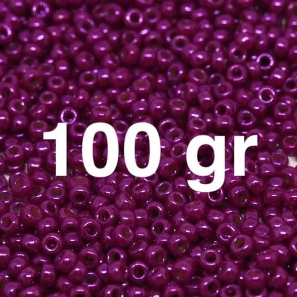 Miyuki Seed Beads 110 Opaque Fuchsia Luster 1465L Peppy Beads Earrings Miyuki Seed Beads 110 Opaque Fuchsia Luster 1465L Peppy Beads Earrings